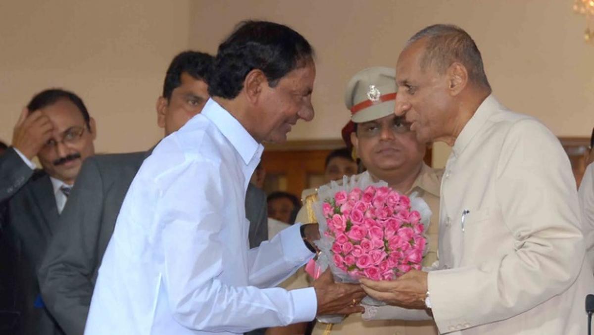 Image result for kcr and governor