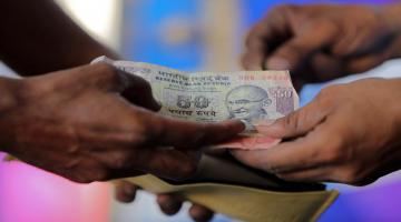 India's April-September fiscal deficit at 5.95 trillion rupees