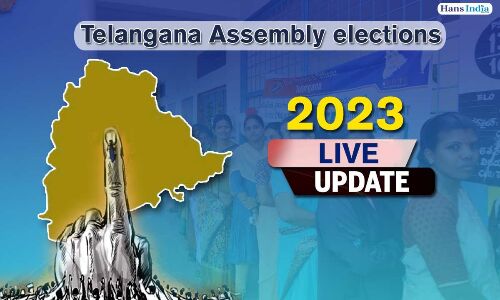 As On 11:30 Am The Least Voting Percentage Was At... ... Telangana ...